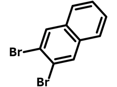 2,3-dibromonaphthalene chemical structure, 13214-70-5