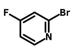 2-Bromo-4-fluoropyridine chemical structure, CAS 357927-50-5