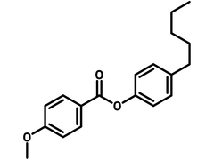 4-Pentylphenyl 4-methoxybenzoate chemical structure, 38444-13-2