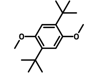 1,4-Di-tert-butyl-2,5-dimethoxybenzene, DDB, CAS 7323-63-9 chemical structure