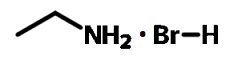 Ethylammonium bromide, Ethylamine-hydrobromide, 593-55-5 chemical structure