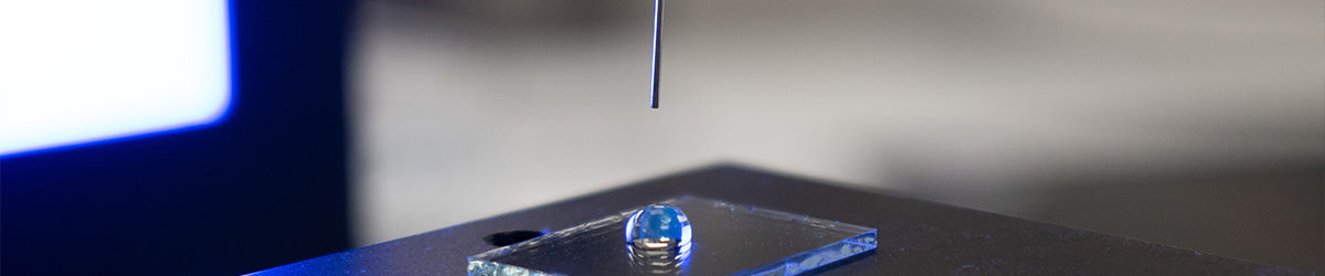 Contact Angle Measurements of Surface Wetting