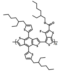 Chemical structure of 1469791-66-9, PCE10, PBDTTT-EFT, PTB7-Th