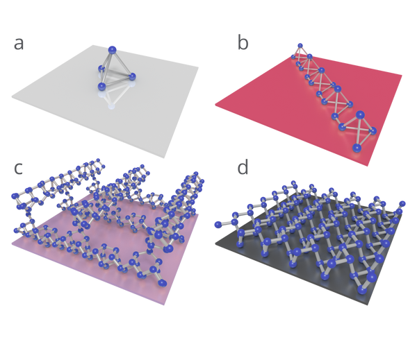 Allotropes of phosphorus: white, red, violet, black