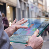 Transparent OLED tablet