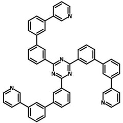 tmpppytz - 939430-31-6 - 2,4,6-tris(3'-(pyridin-3-yl)biphenyl-3-yl)-1,3,5-triazine chemical structure