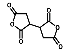 1,2,3,4-butanetetracarboxylic dianhydride (BDA) chemical structure, CAS 4534-73-0.