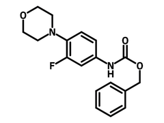 Benzyl (3-Fluoro-4-morpholinophenyl)carbamate CAS 168828-81-7