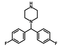 1-Bis(4-fluorophenyl)methyl piperazine CAS 27469-60-9