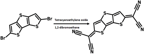 The synthesis of 2,6-bis(dicyanomethylene)-2,6-dihydrodithieno[3,2-b:2',3'-d]thiophene