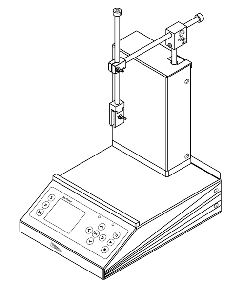 Drawing of the Ossila Dip Coater