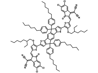 Chemical structure of IEICO-4Cl