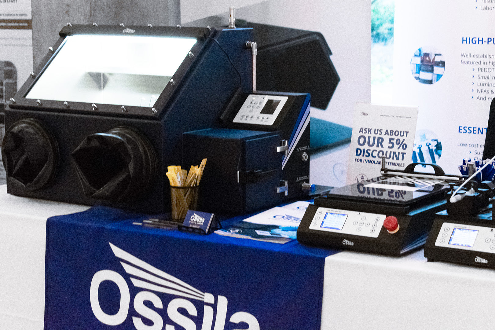 Ossila stand at InnoLAE 2025