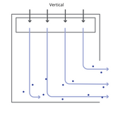 Vertical Laminar Flow Hood schematic