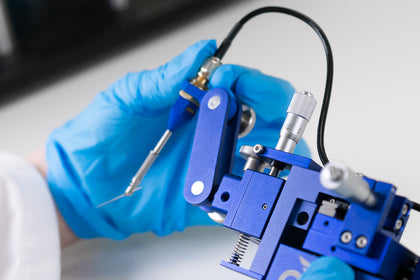 Micromanipulator position adjustment