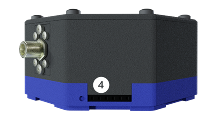 Optical Spectrometer showing I/O expansion header