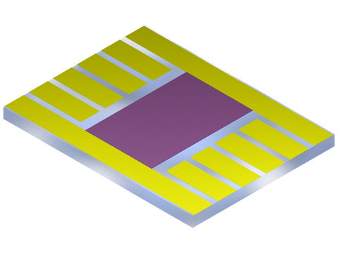 Photovoltaic substrate coated with active layer eg. perovskite or OPV