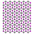 Zirconium diselenide crystals by size