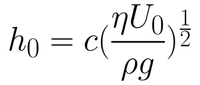 Viscous Flow Equation